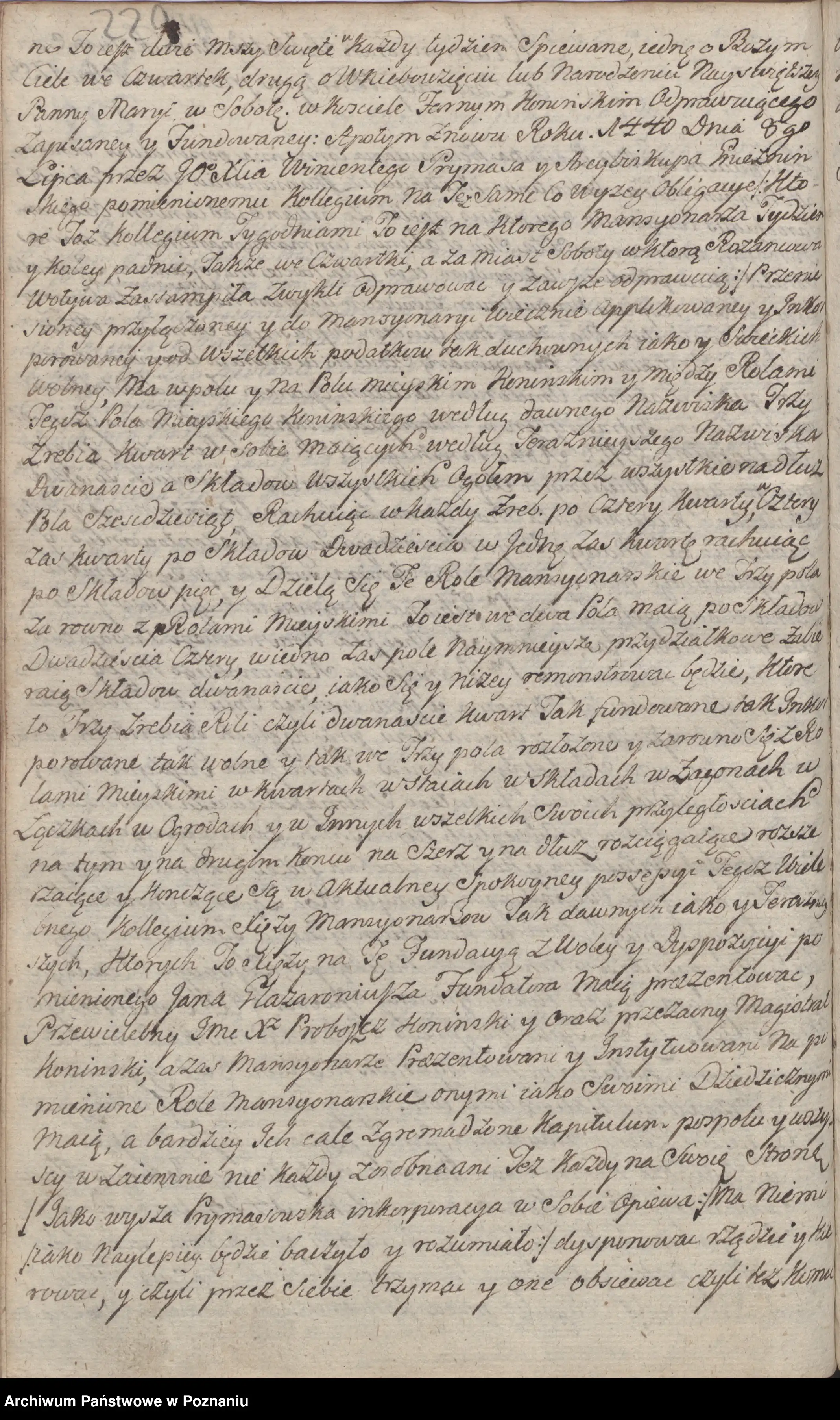 Archiwum Państwowe w Poznaniu, Akta miasta Konin, sygn. I/8, s. 229